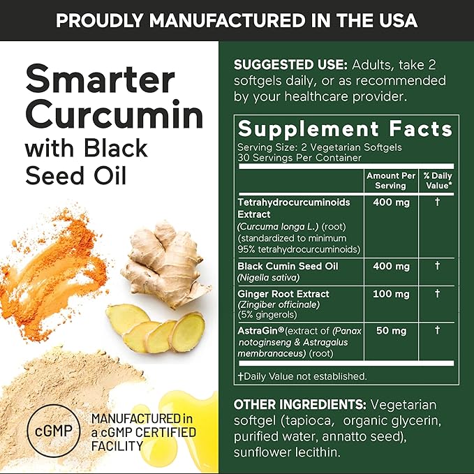 Smarter Nutrition Curcumin Softgels